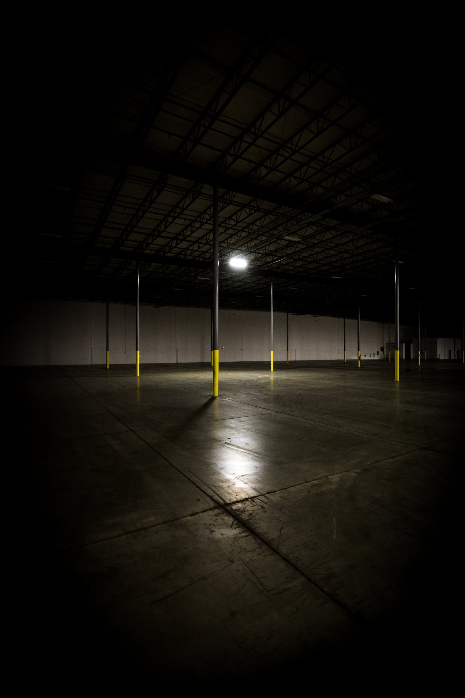 Good warehouse lighting design: